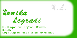 monika legradi business card