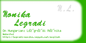 monika legradi business card